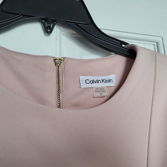 Calvin Klein Pink Dress Size 12 - Picture 4 of 6